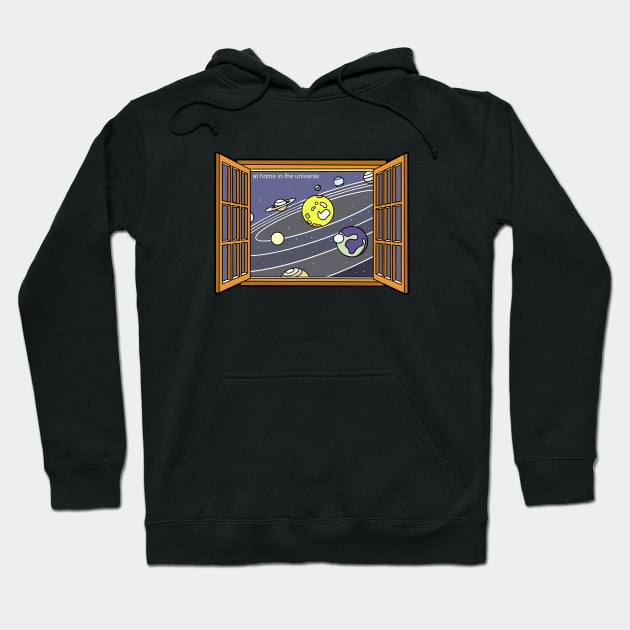 Universe Window Hoodie by Nerdpins